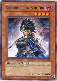 Shadowpriestess of Ohm - PTDN-EN024 Rare 1st Edition