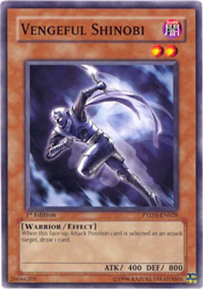 Vengeful Shinobi - PTDN-EN028 - Common - 1st Edition