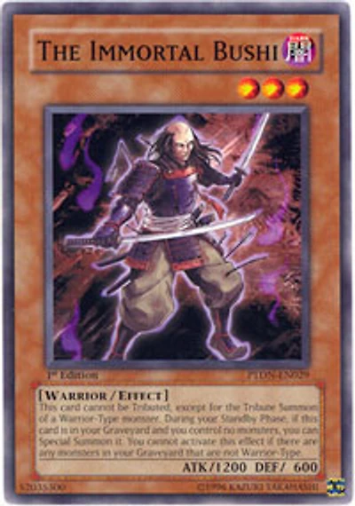 The Immortal Bushi - PTDN-EN029 - Common - 1st Edition