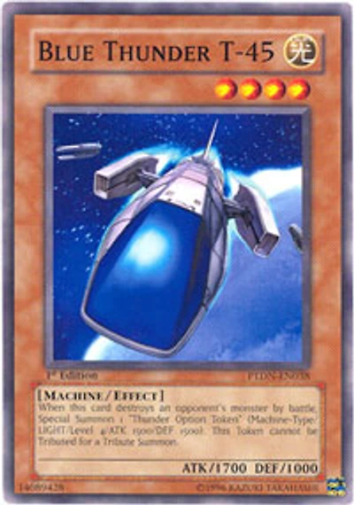 Blue Thunder T-45 - PTDN-EN038 - Common - 1st Edition