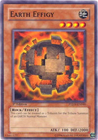 Earth Effigy - PTDN-EN040 - Common - 1st Edition