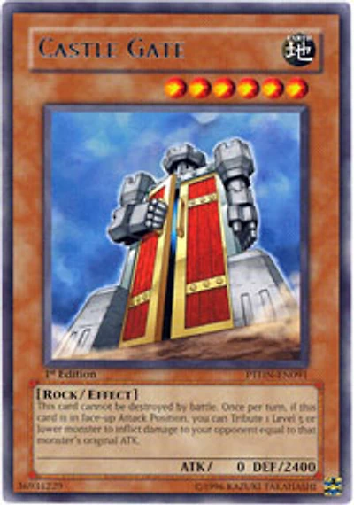 Castle Gate - PTDN-EN091 - Rare - 1st Edition