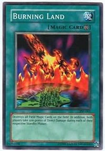 Burning Land - PSV-061 - Common - 1st Edition