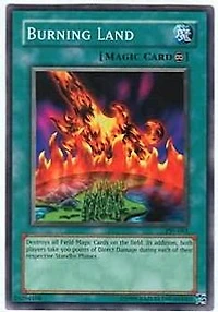Burning Land - PSV-061 - Common - 1st Edition