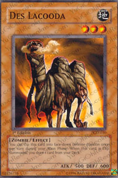 Des Lacooda - PGD-030 - Common - 1st Edition