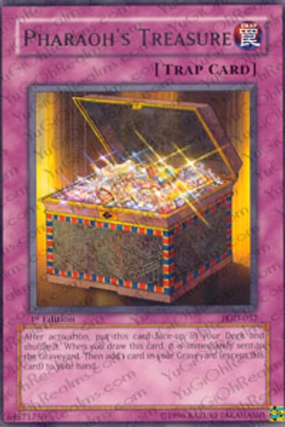 Pharaoh's Treasure - PGD-052 - Rare - 1st Edition