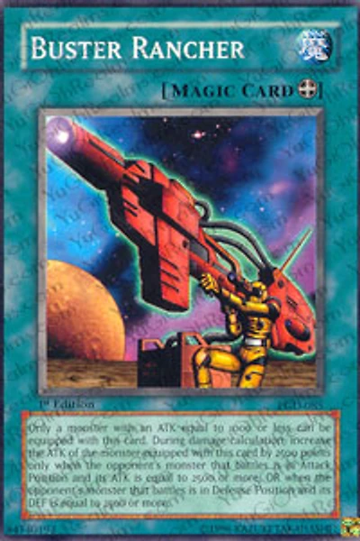 Buster Rancher - PGD-085 - Common - 1st Edition