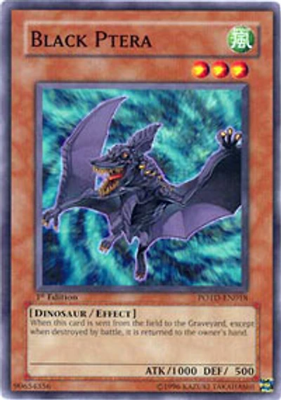 Black Ptera - POTD-EN018 - Common - 1st Edition