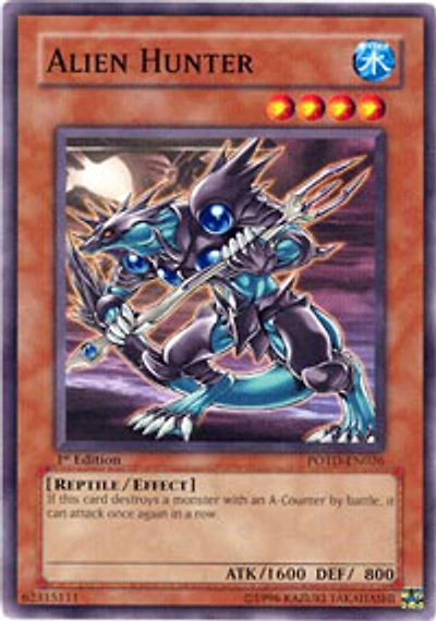 Alien Hunter - POTD-EN026 - Common - 1st Edition