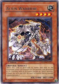 Alien Warrior - POTD-EN027 Rare 1st Edition
