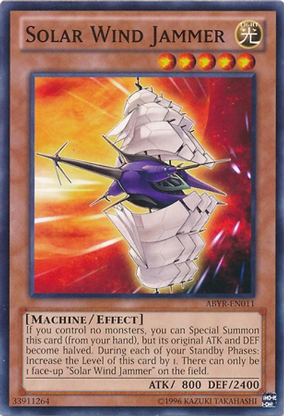 Solar Wind Jammer - ABYR-EN011 - Common - Unlimited Edition