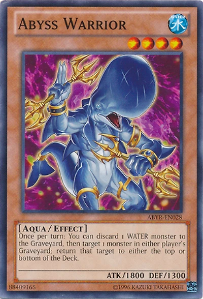 Abyss Warrior - ABYR-EN028 - Common - Unlimited Edition