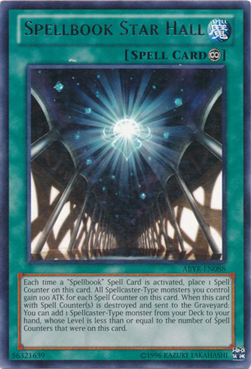 Spellbook Star Hall - ABYR-EN088 - Rare - Unlimited Edition