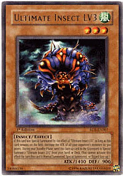 Ultimate Insect LV3 - RDS-EN007 Rare 1st Edition