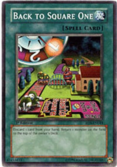 Back to Square One - RDS-EN044 - Common - 1st Edition