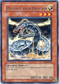 Proto-Cyber Dragon - SOI-EN010 Rare 1st Edition