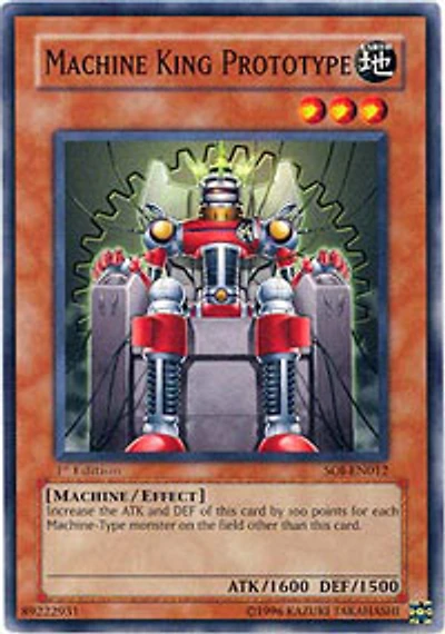 Machine King Prototype - SOI-EN012 - Common - 1st Edition