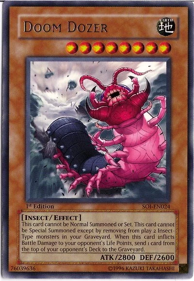 Doom Dozer - SOI-EN024 Rare 1st Edition