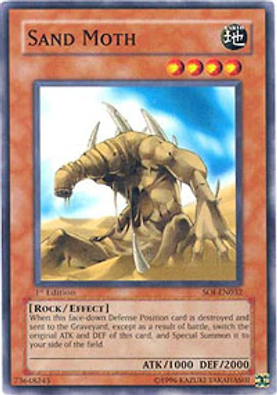 Sand Moth - SOI-EN032 - Common - 1st Edition