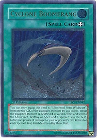 Cyclone Boomerang - SOI-EN042 - Rare - 1st Edition