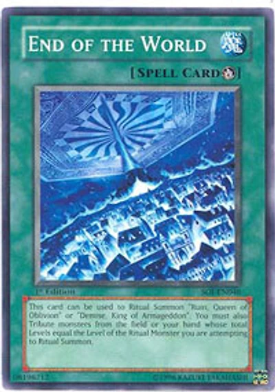 End of the World - SOI-EN046 - Common - 1st Edition