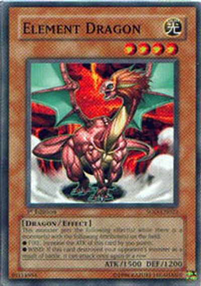 Element Dragon - SOD-EN023 - Common - 1st Edition