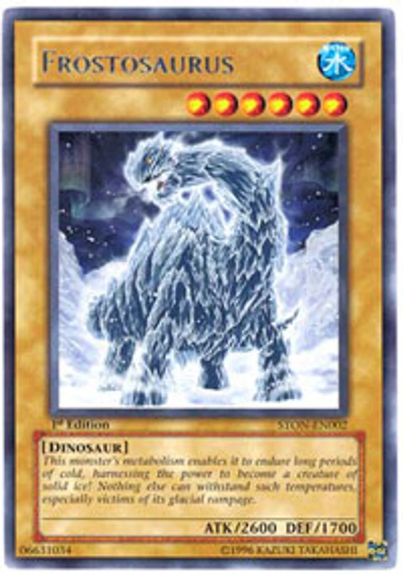Frostosaurus - STON-EN002 - Rare - 1st Edition
