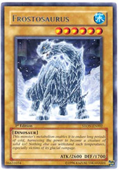 Frostosaurus - STON-EN002 - Rare - 1st Edition
