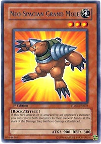 Neo-Spacian Grand Mole - STON-EN005 Rare 1st Edition