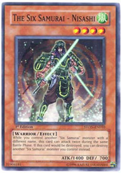 The Six Samurai - Nisashi - STON-EN010 - Common - 1st Edition