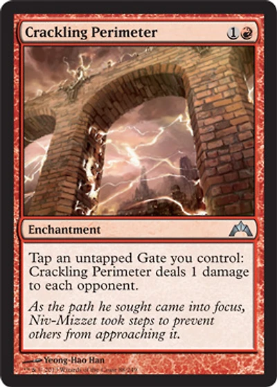 Crackling Perimeter