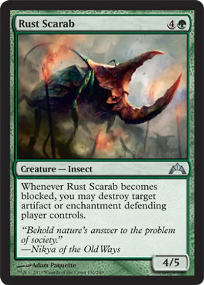 Rust Scarab