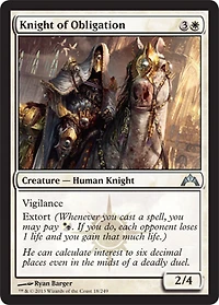 Knight of Obligation - Foil
