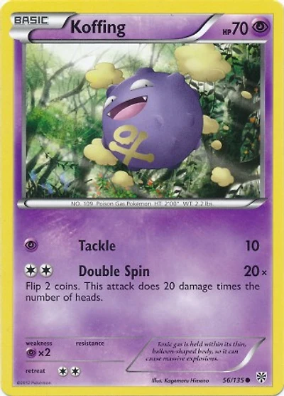Koffing - 56/135 - Common