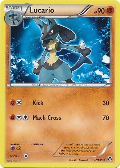 Lucario - 77/135 Uncommon