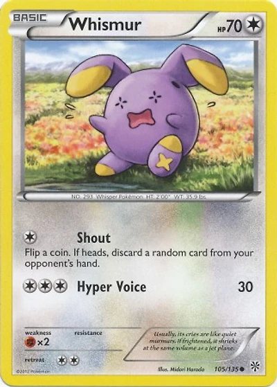 Whismur - 105/135 - Common