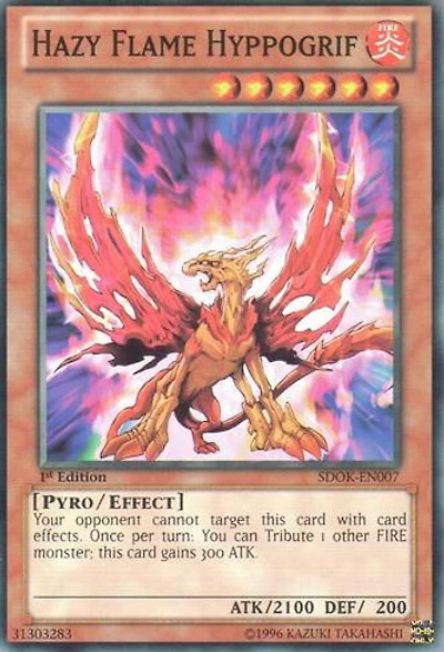 Hazy Flame Hyppogrif - SDOK-EN007 - Common - 1st Edition