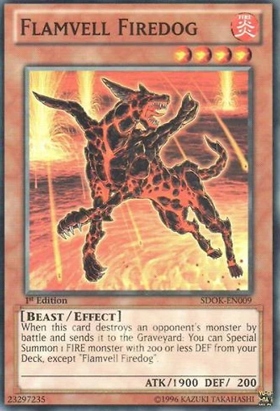Flamvell Firedog - SDOK-EN009 - Common - 1st Edition