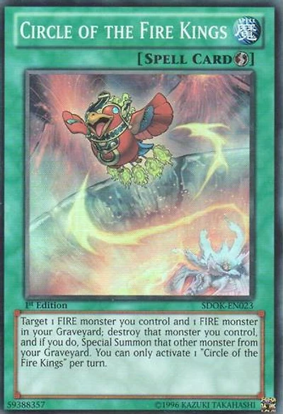 Circle of the Fire Kings - SDOK-EN023 - Super Rare - 1st Edition