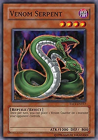 Venom Serpent - TAEV-EN017 - Common - 1st Edition