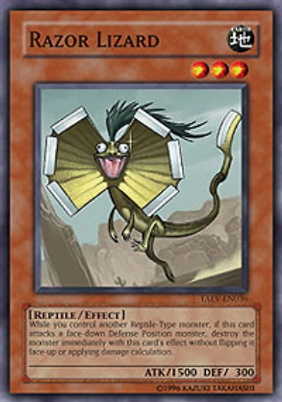 Razor Lizard - TAEV-EN036 - Common - 1st Edition