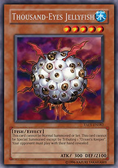 Thousand-Eyes Jellyfish - TAEV-EN082 - Rare - 1st Edition