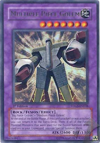 Multiple Piece Golem - TDGS-EN038 - Ultra Rare - 1st Edition