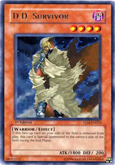 D.D. Survivor - TLM-EN023 Rare 1st Edition