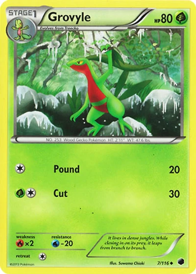 Grovyle - 7/116 - Uncommon