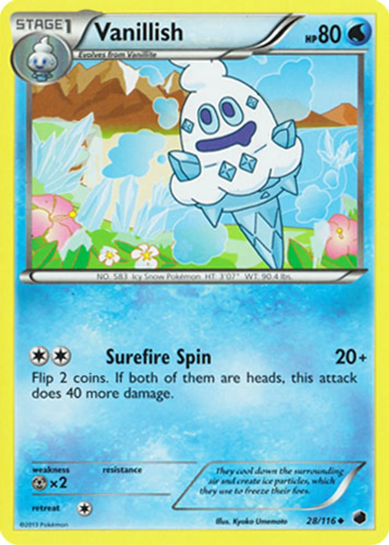 Vanillish - 28/116 Uncommon