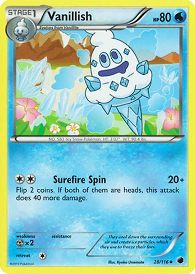 Vanillish - 28/116 Uncommon