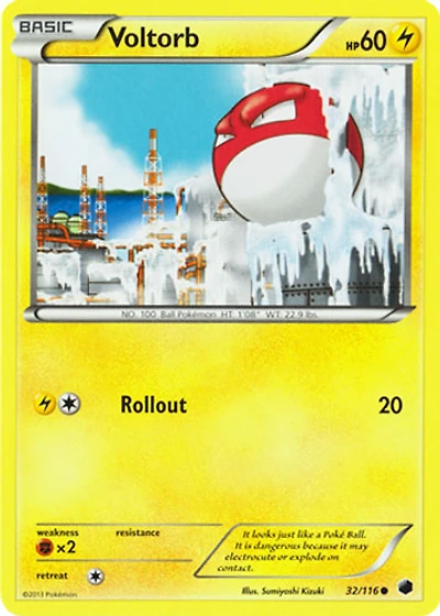 Voltorb - 32/116 - Common