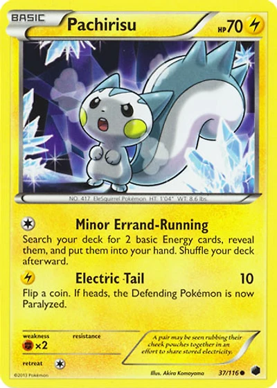 Pachirisu - 37/116 Common