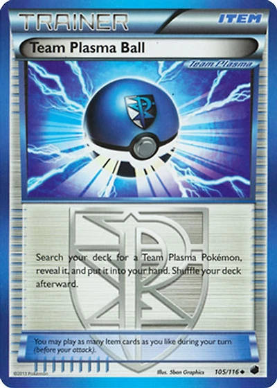 Team Plasma Ball - 105/116 Uncommon